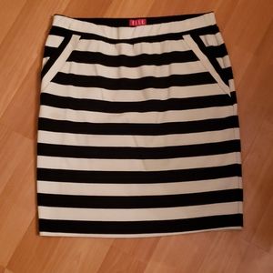 FINAL PRICE Striped Pencil Skirt